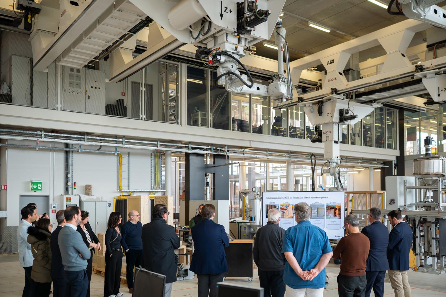 Another industrialization. Visit to the ITA of ETH Zürich