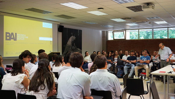 Así ha sido la masterclass de BAI en la ETSAUNAV