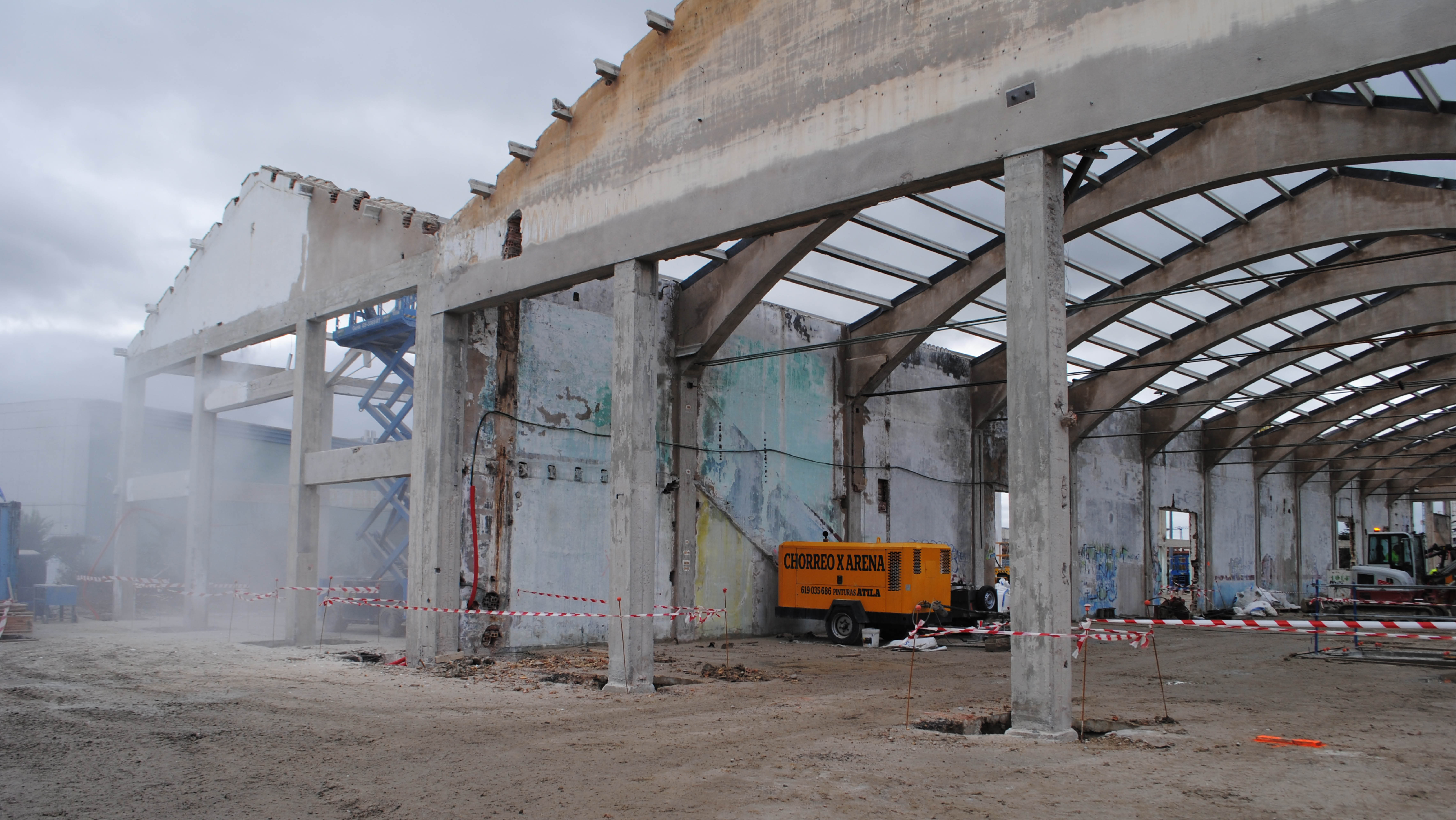 Avanzan las obras de construcción de BAI