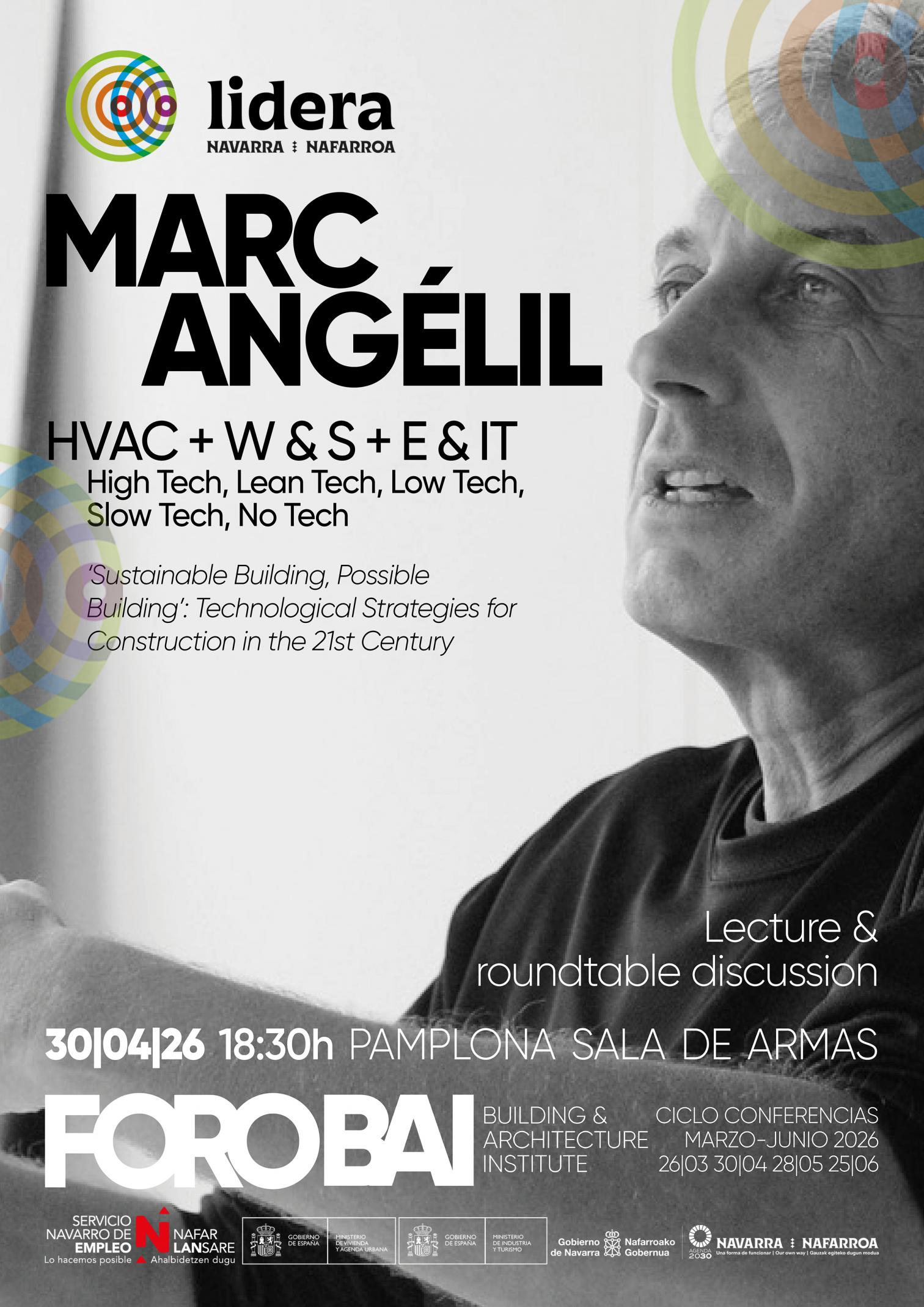 Segunda conferencia I FORO BAI 2026: Marc Angélil