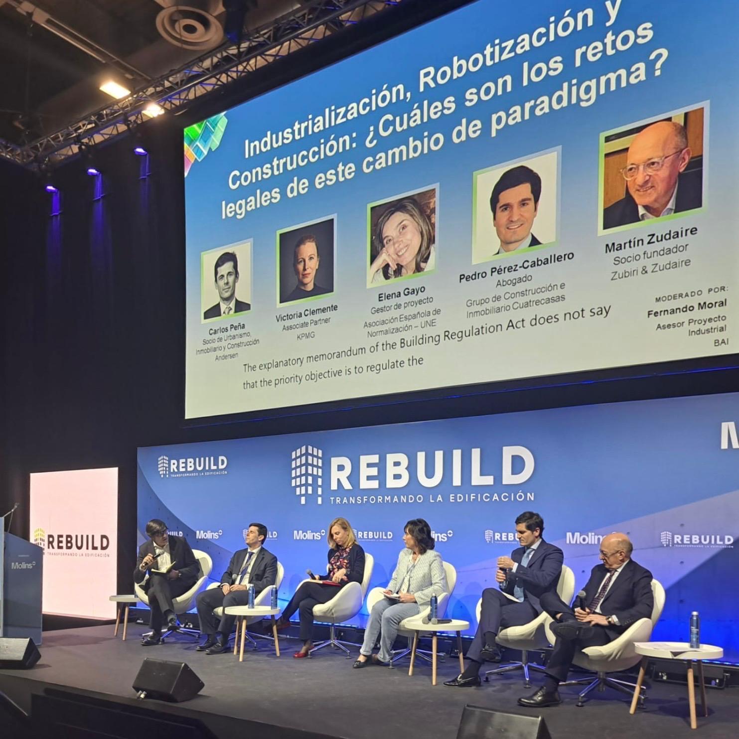BAI lidera dos mesas en REBUILD 2026