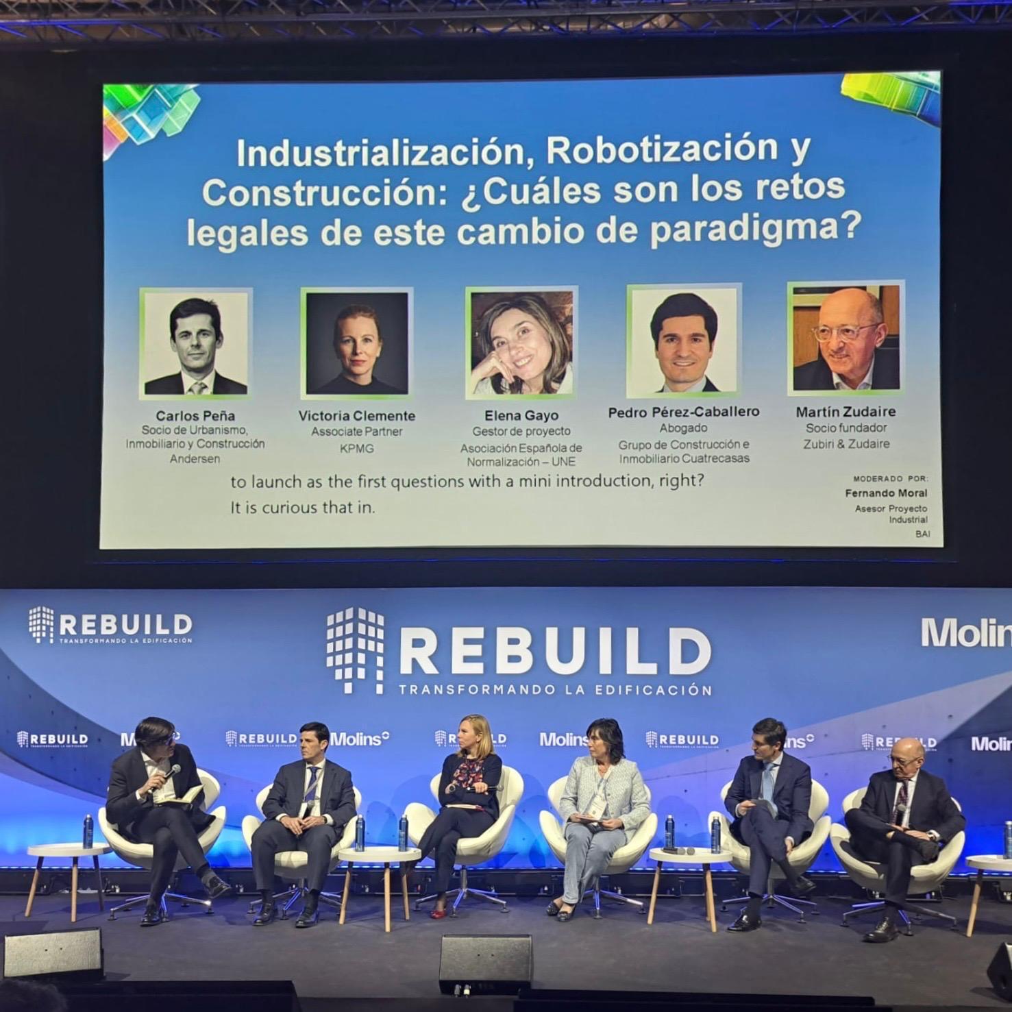 BAI lidera dos mesas en REBUILD 2026