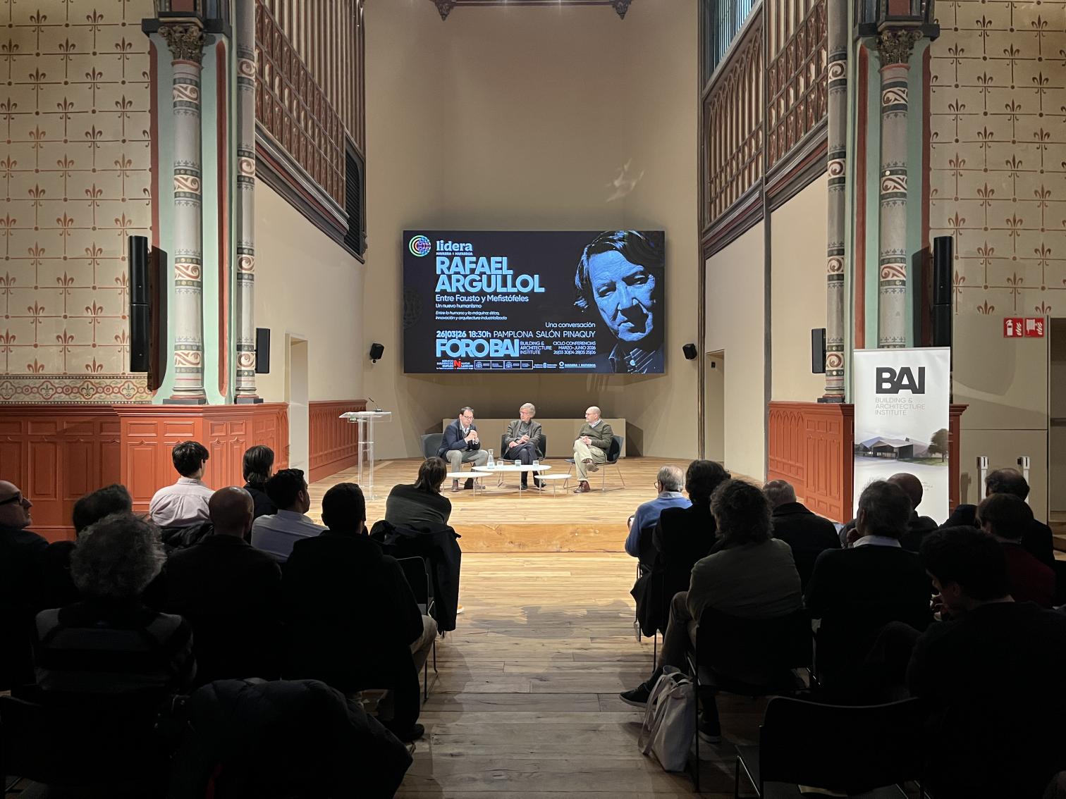 Pensamiento, técnica y cultura: Rafael Argullol inaugura FORO BAI 2026