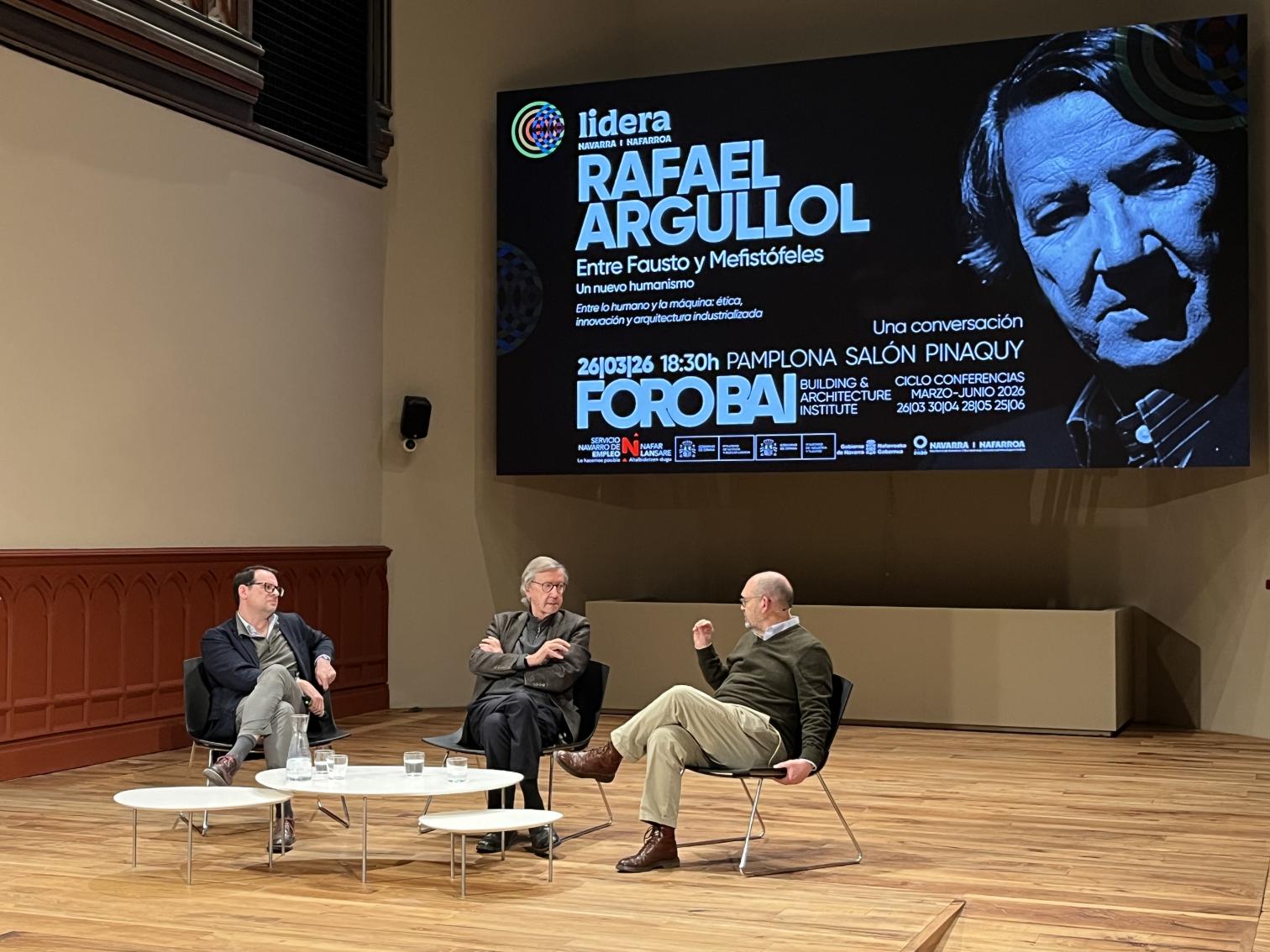 Pensamiento, técnica y cultura: Rafael Argullol inaugura FORO BAI 2026