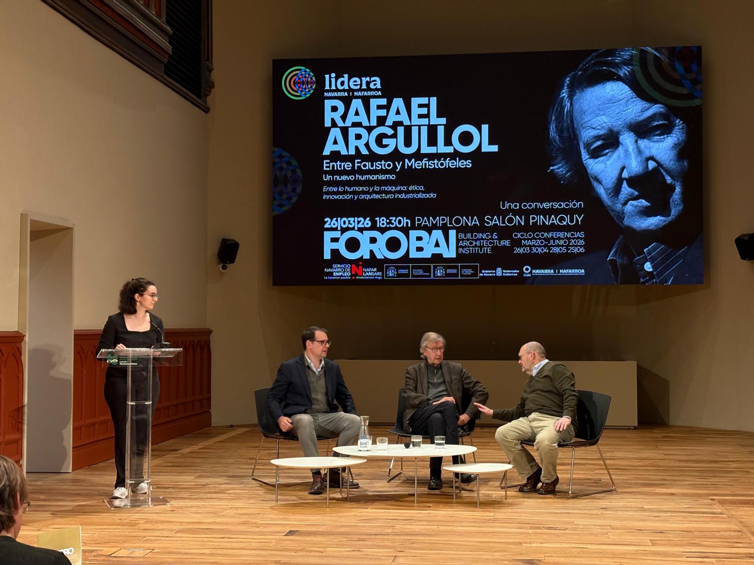 Pensamiento, técnica y cultura: Rafael Argullol inaugura FORO BAI 2026