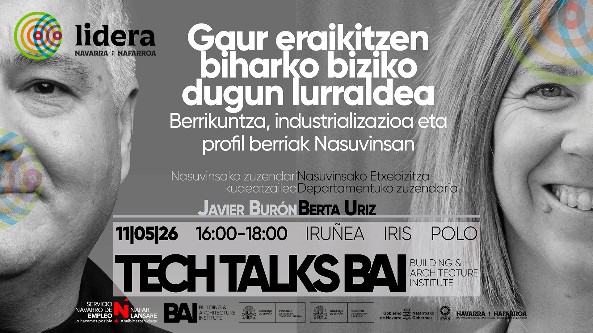 TECH TALKS BAIk hurrengo saioa berrikuntzari eta industrializazioari eskainiko dio