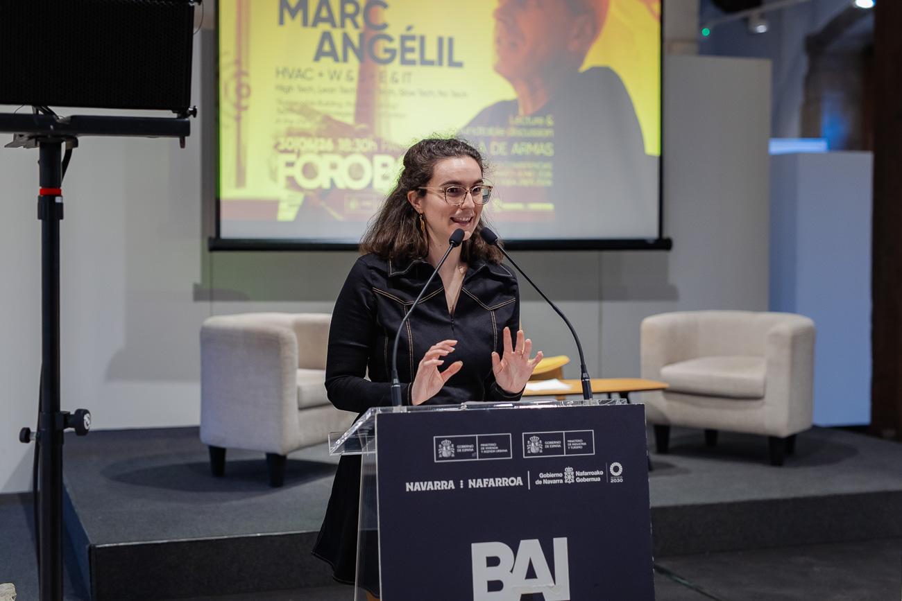 Marc Angélil protagoniza la segunda sesión de FORO BAI 2026 con una llamada urgente a repensar la sostenibilidad en arquitectura