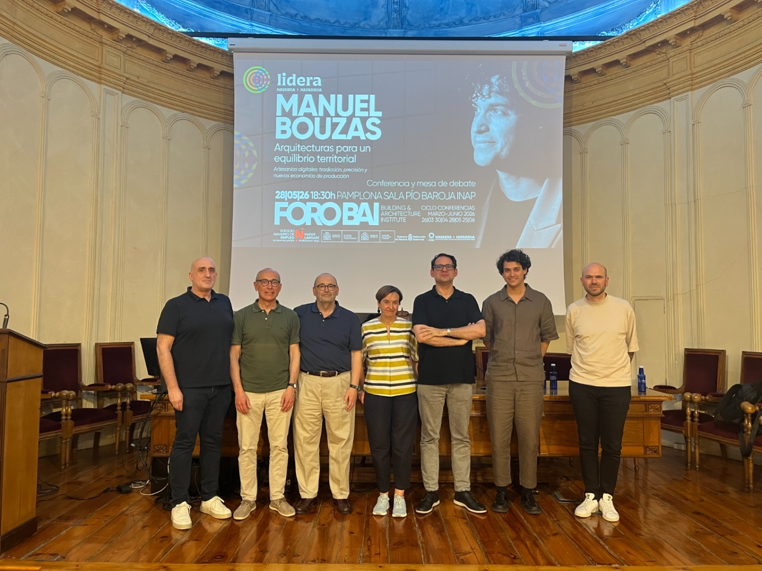 Manuel Bouzas protagoniza una nueva sesión de FORO BAI dedicada a arquitectura, ecología y equilibrio territorial