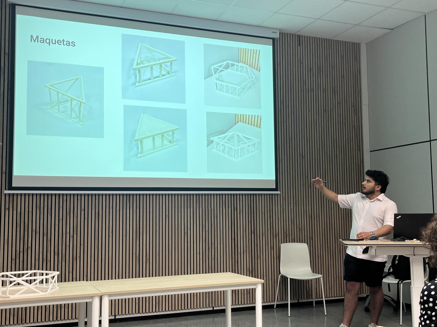 Así fue el taller de Diseño Computacional aplicado a la Construcción Robótica en Madera