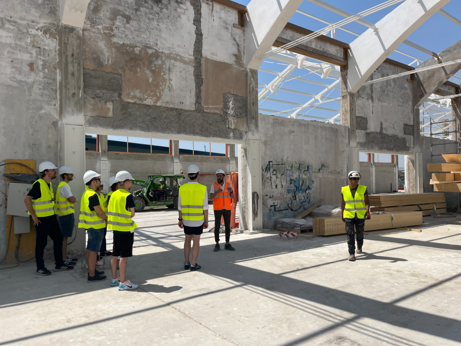 Nuevo BAI On Site: visita a las obras de la futura sede de BAI como cierre del taller de Diseño Computacional