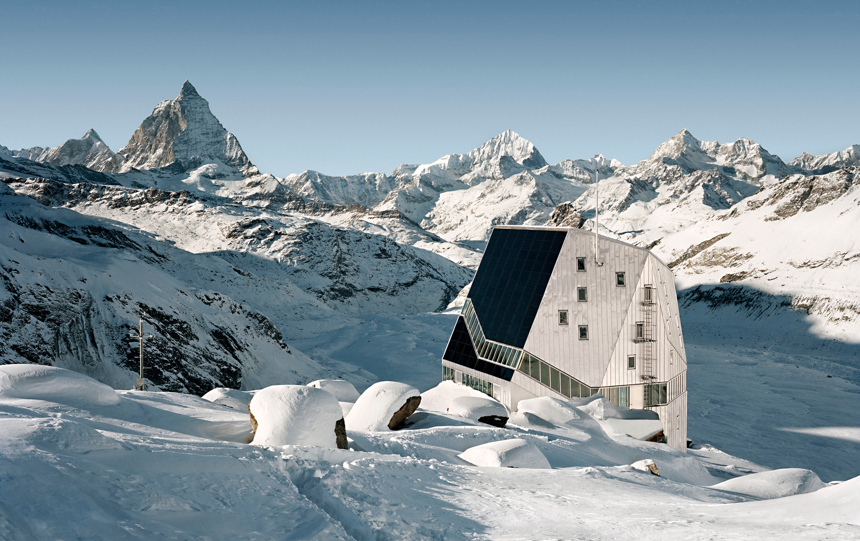 Monte Rosa Hut in Zermatt 