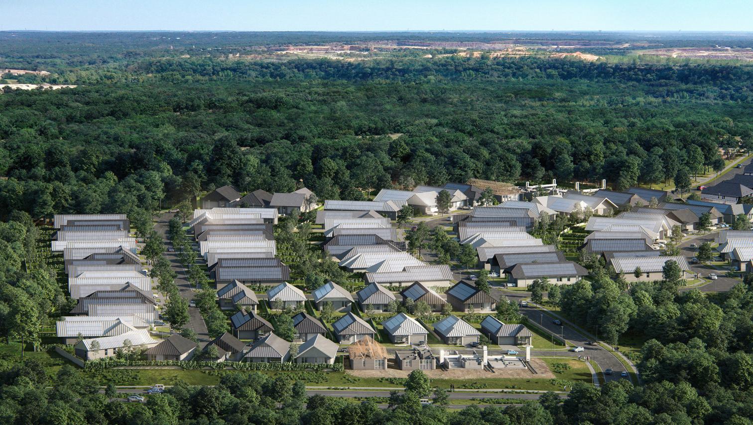 Cien casas impresas en 3D (Austin, Texas)