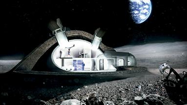 Estudio sobre asentamientos en la Luna, Polo Sur