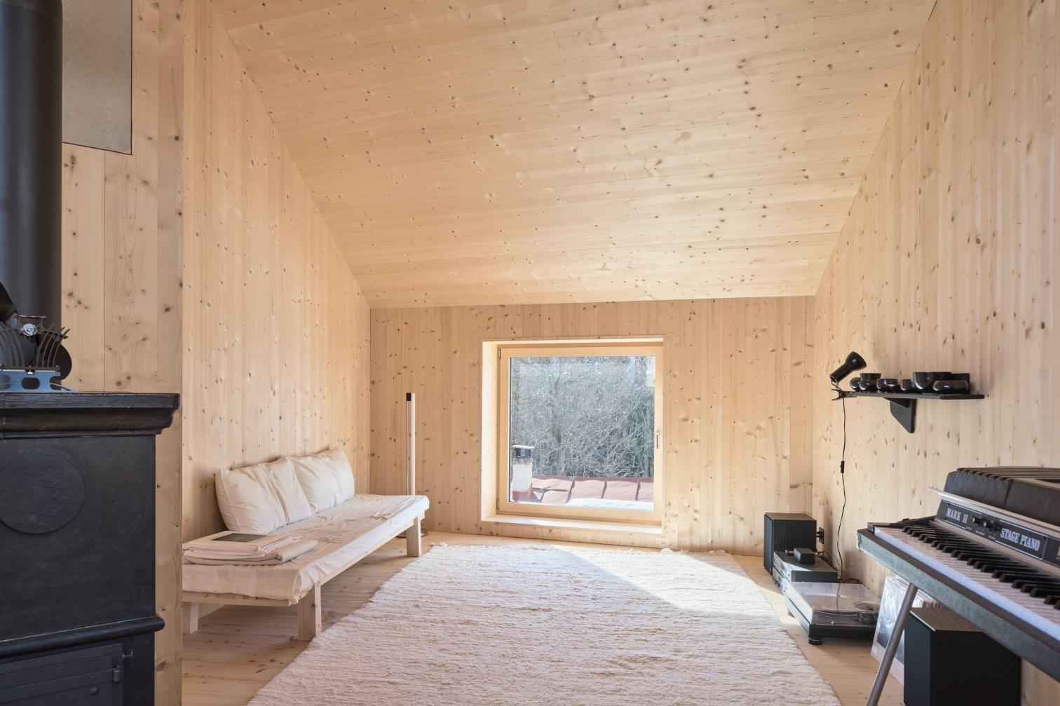 Residential and Studio House Lind in Urmein (Switzerland)