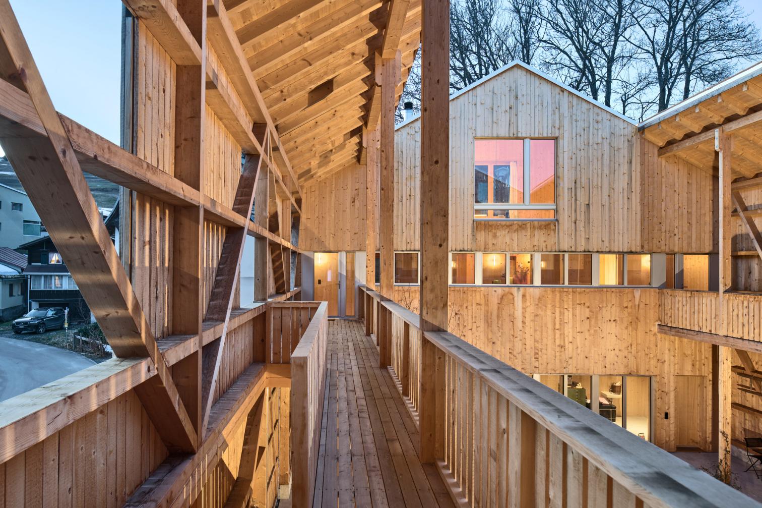 Residential and Studio House Lind in Urmein (Switzerland)