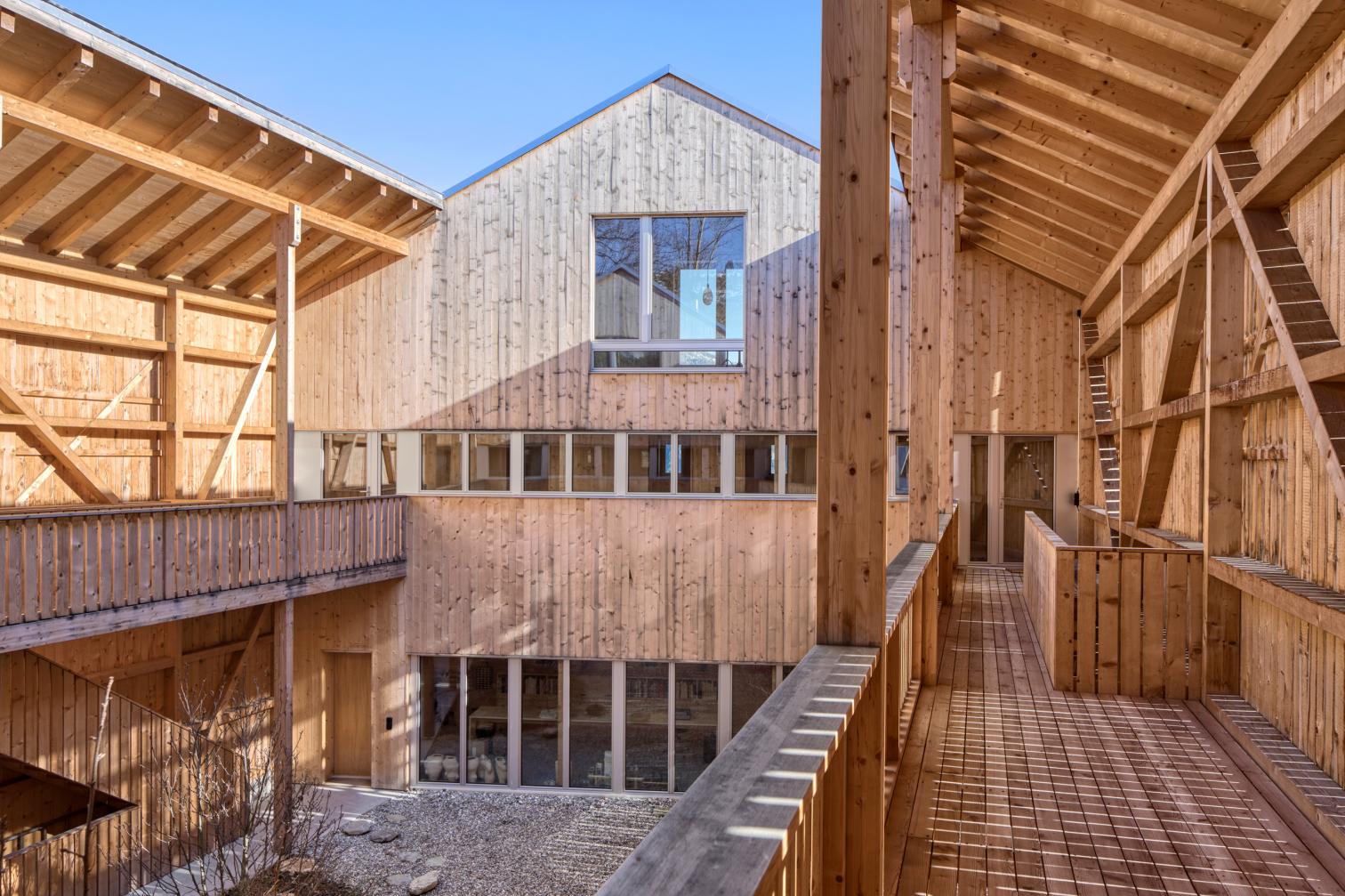 Residential and Studio House Lind in Urmein (Switzerland)