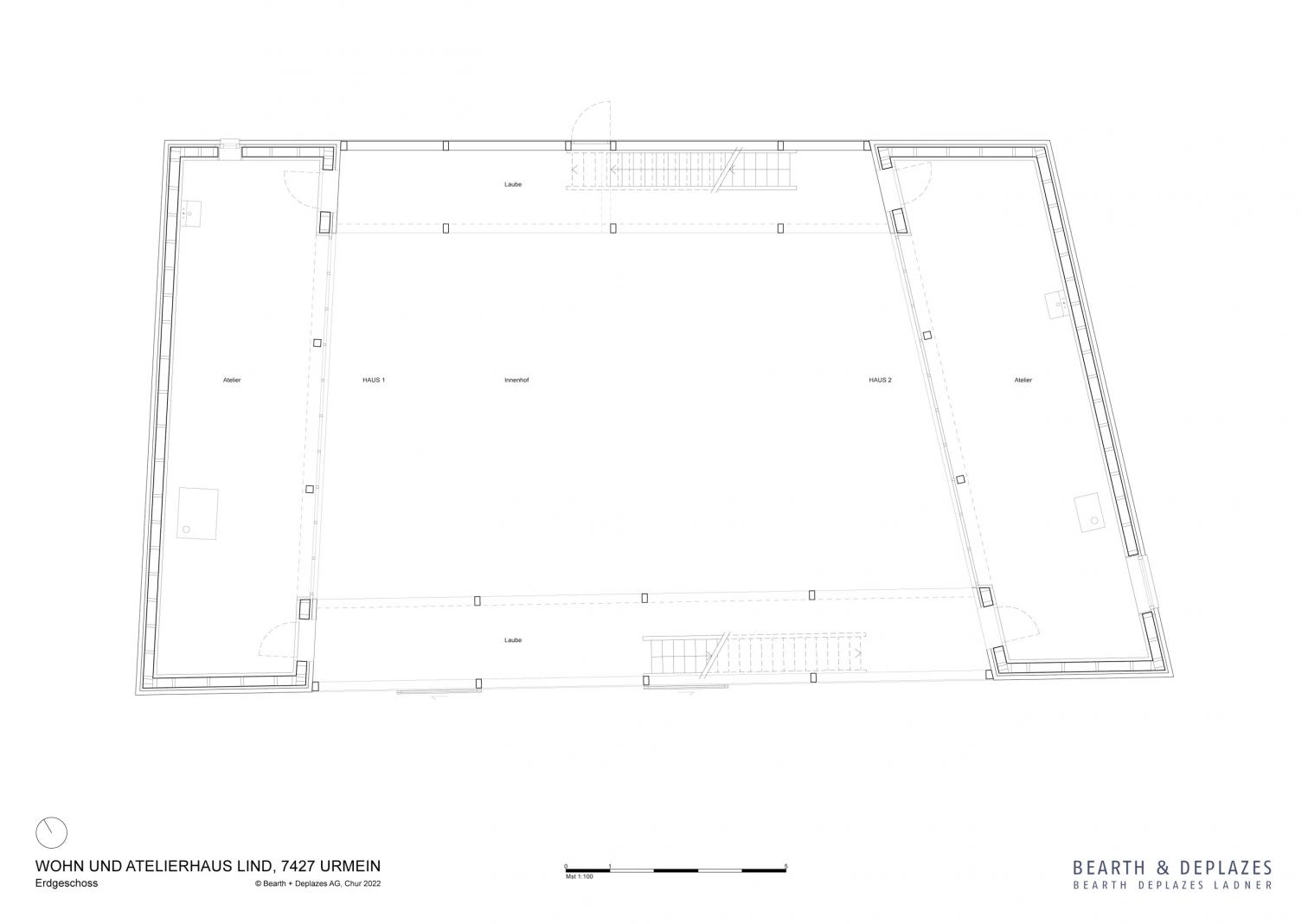 Residential and Studio House Lind in Urmein (Switzerland)