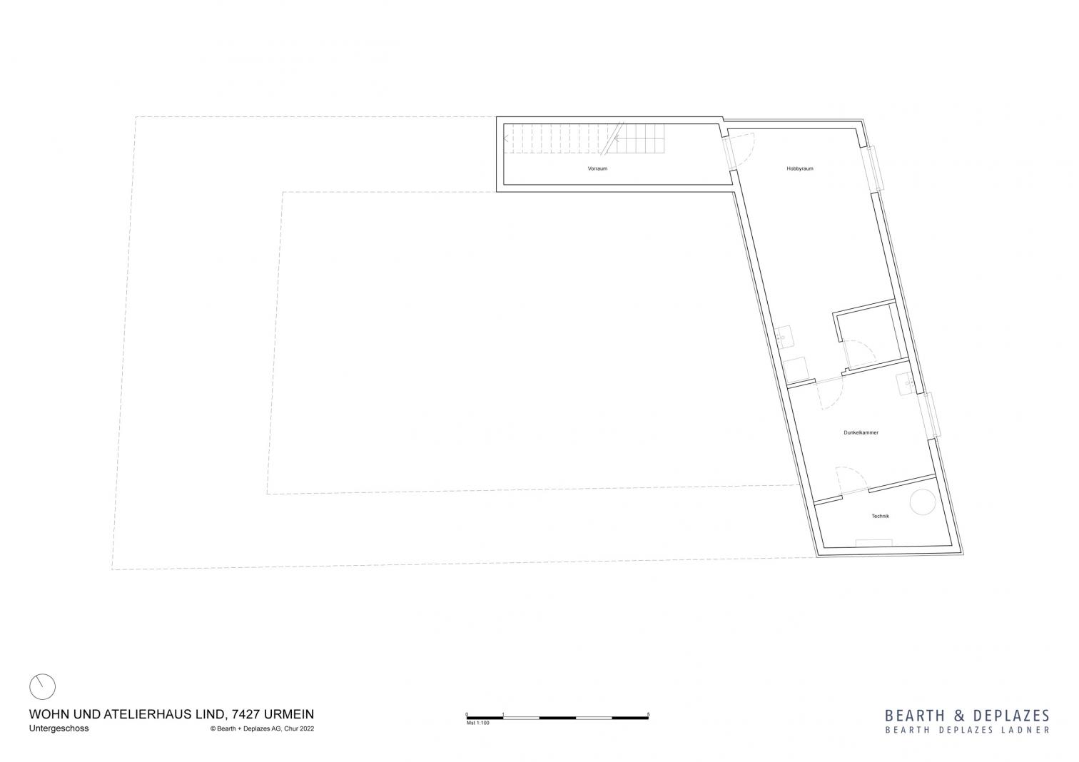 Residential and Studio House Lind in Urmein (Switzerland)