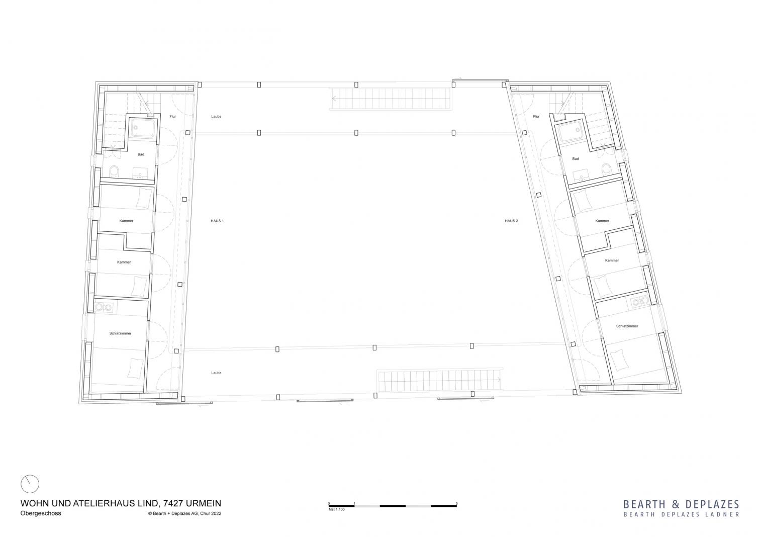 Residential and Studio House Lind in Urmein (Switzerland)