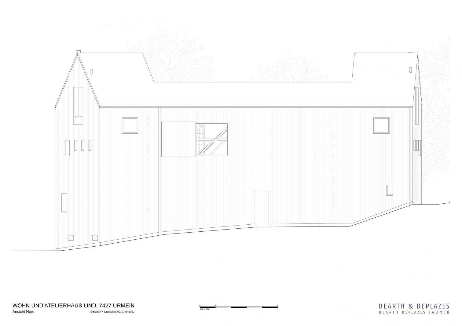 Residential and Studio House Lind in Urmein (Switzerland)