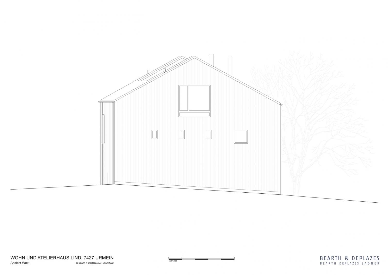 Residential and Studio House Lind in Urmein (Switzerland)