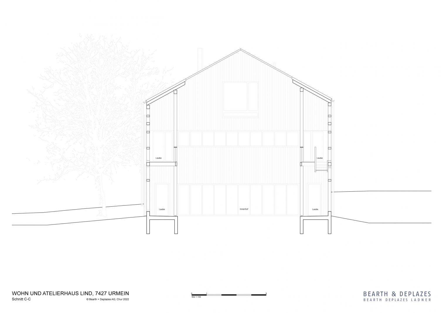 Residential and Studio House Lind in Urmein (Switzerland)
