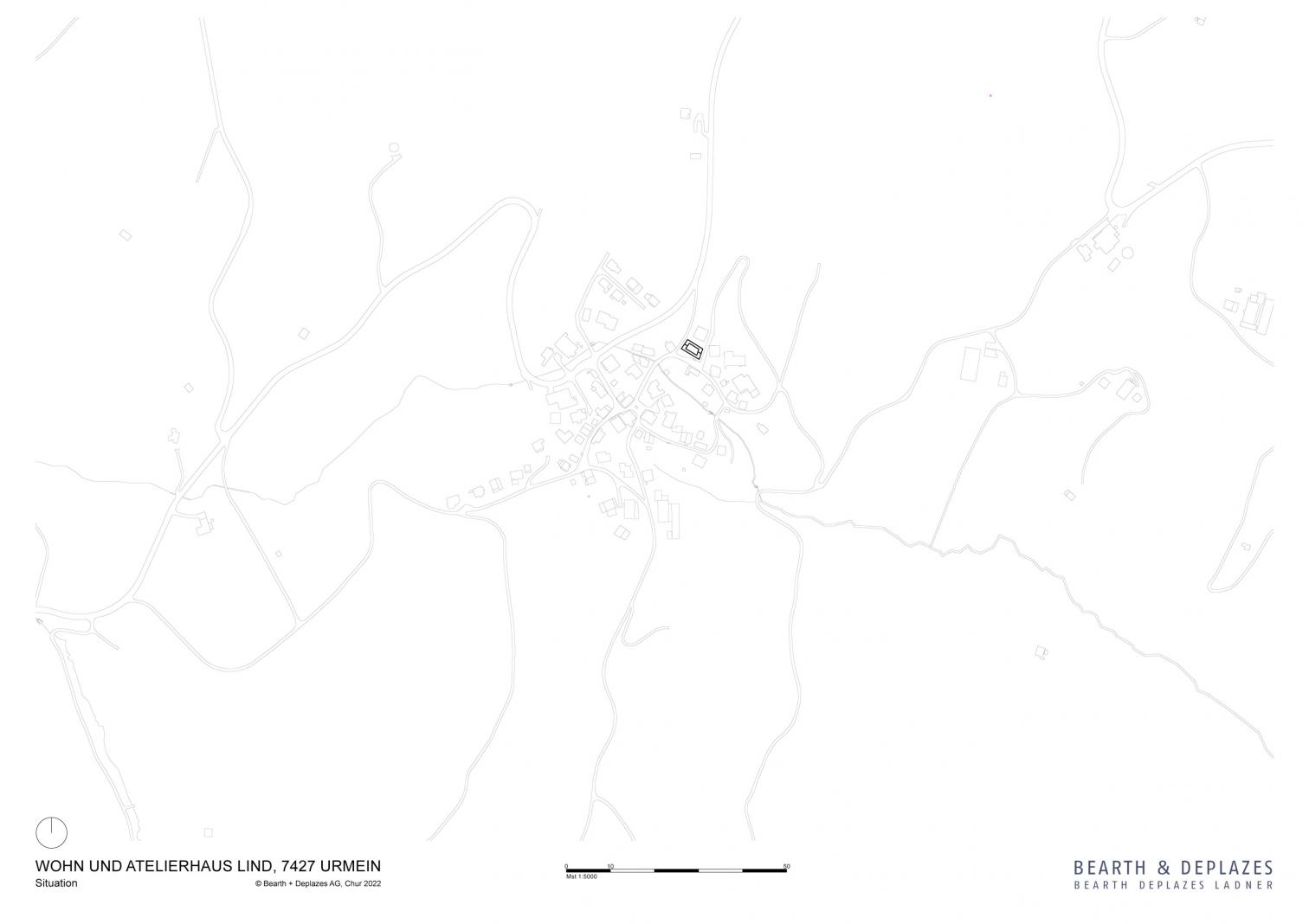 Residential and Studio House Lind in Urmein (Switzerland)