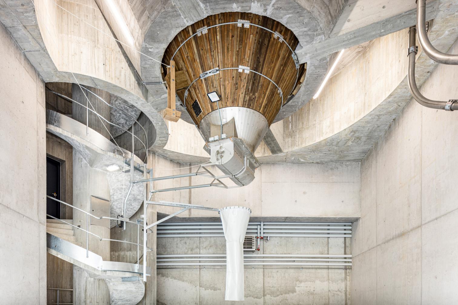 Bernina Pass Maintenance Base in Grisons (Switzerland)