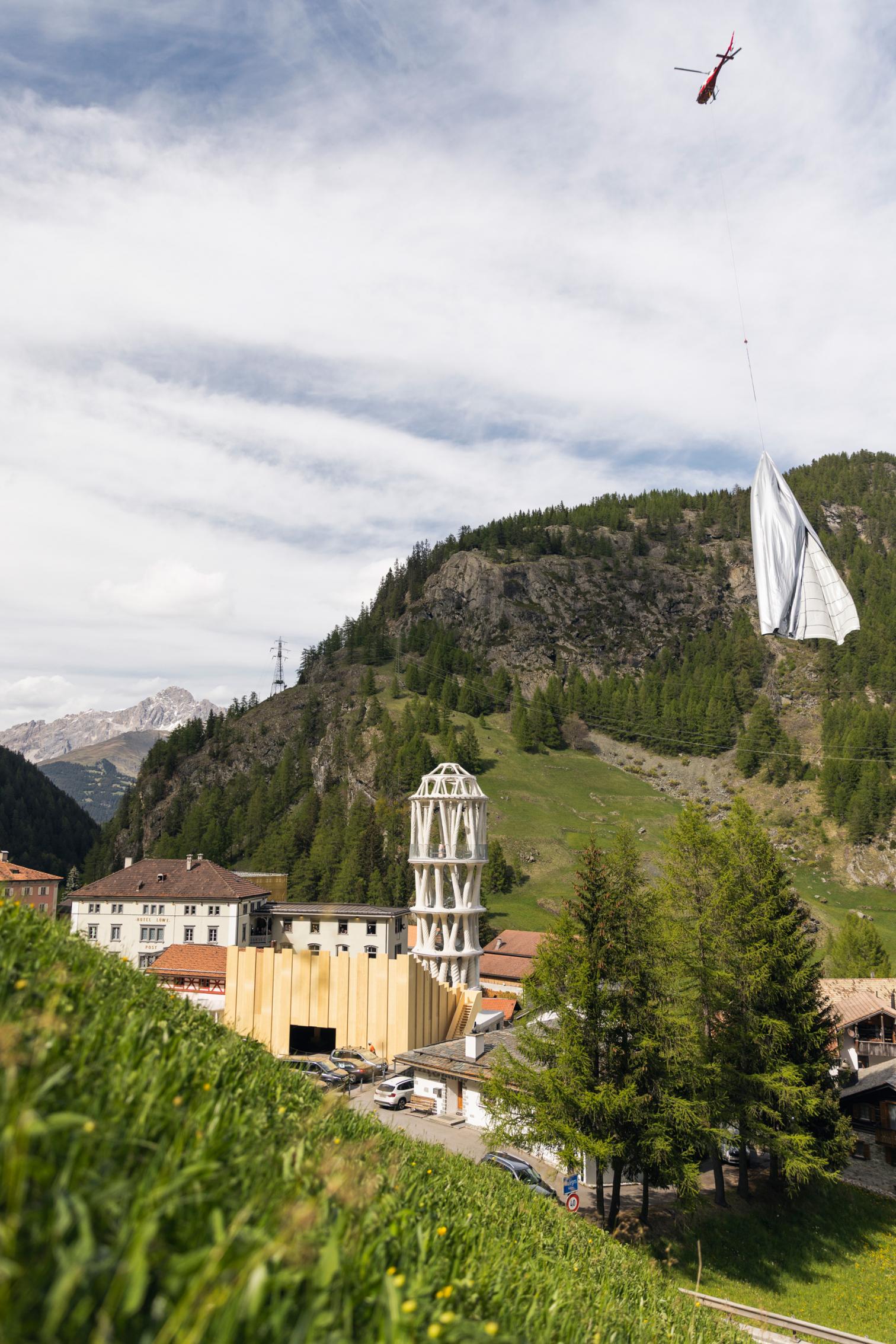 Tor Alva, the world’s tallest 3D-printed tower