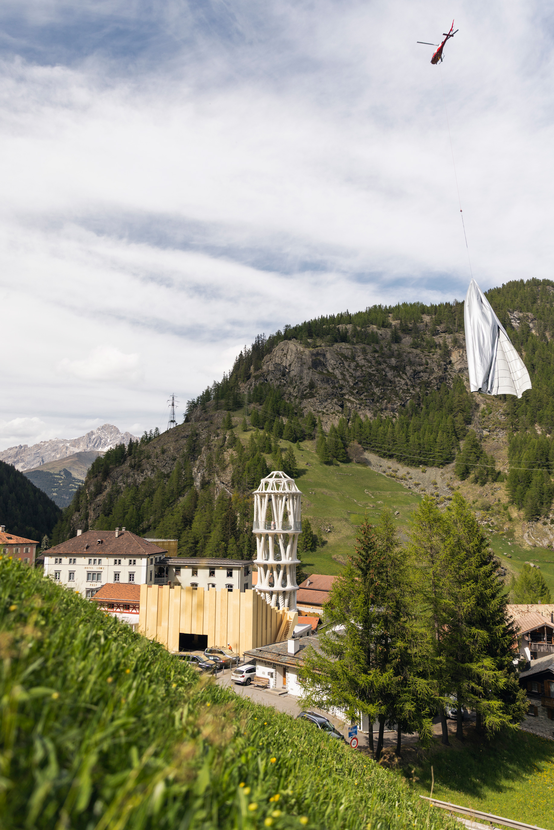 Tor Alva, the world's tallest 3D-printed tower - ETH Zürich | BAI