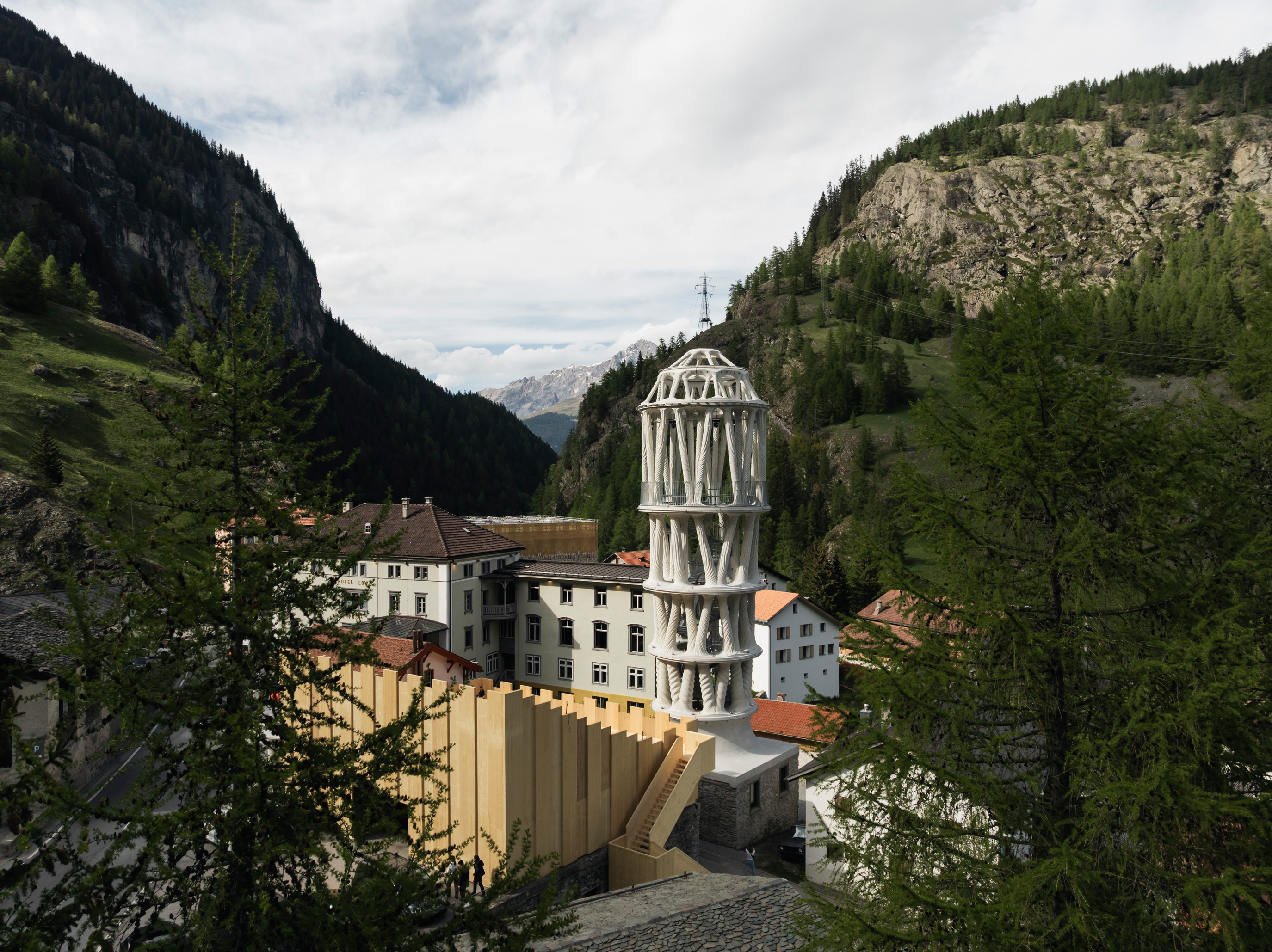 Tor Alva, the world's tallest 3D-printed tower - ETH Zürich | BAI